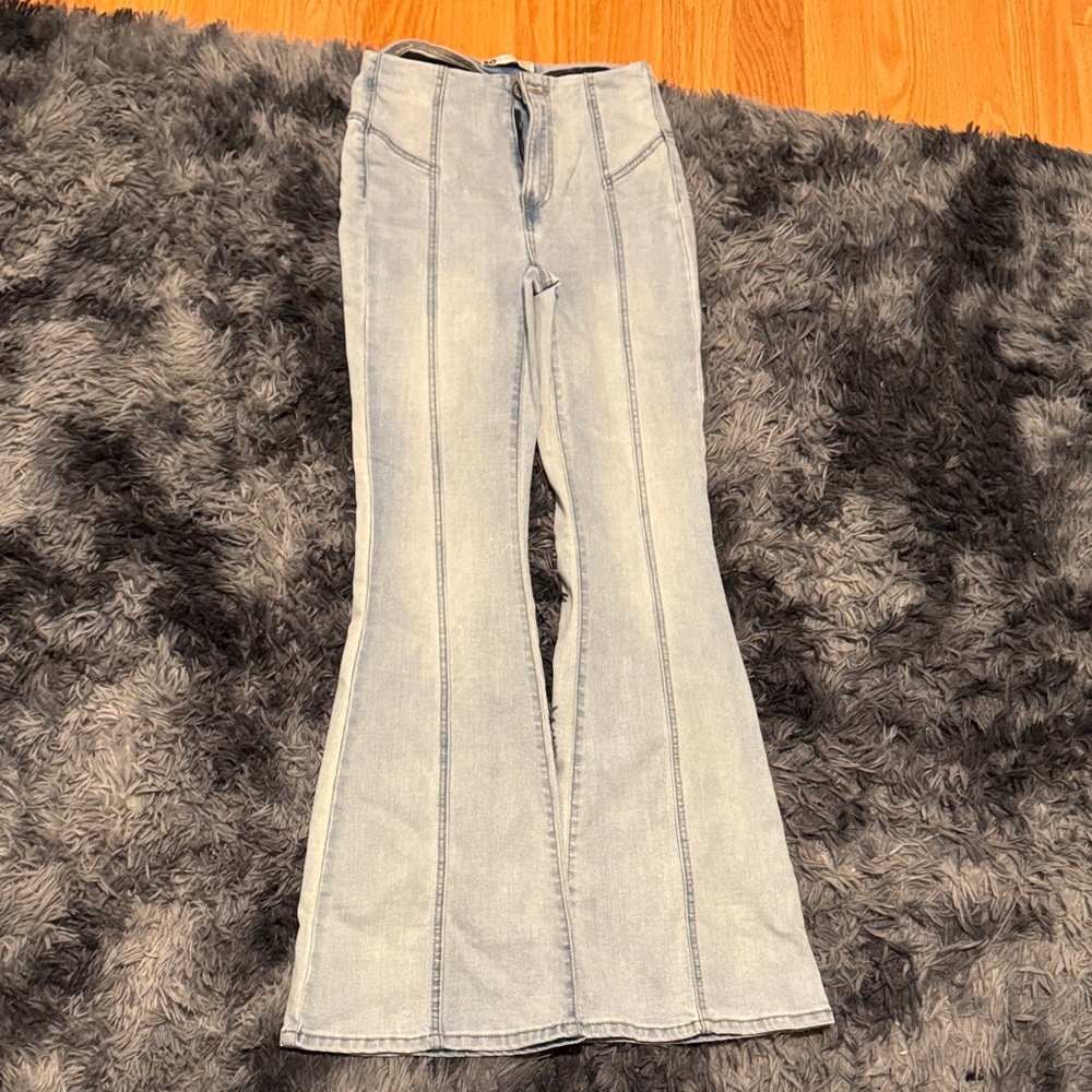 SO Light Blue Flare Jeans